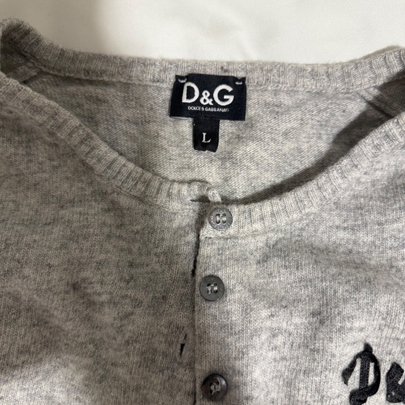 Vintage Dolce and Gabbana cardigan and tank top knit set - Picture 6 of 9